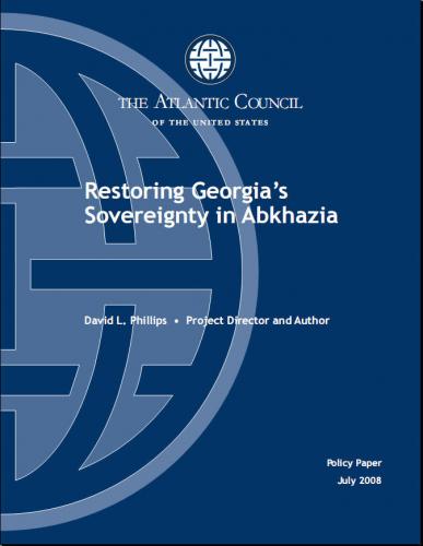 Restoring Georgia's Sovereignty in Abkhazia