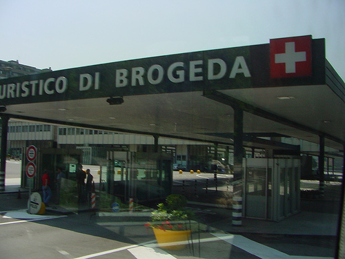 Switzerland-Italy Border Photo