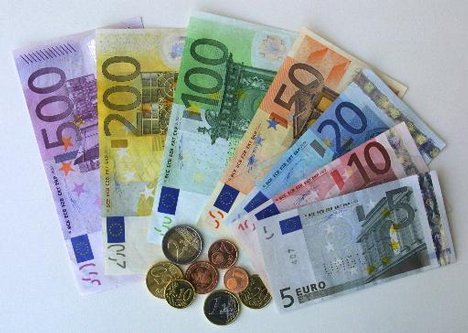 German Euro Notes and Coins