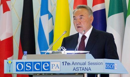 Nazarbayev OSCE