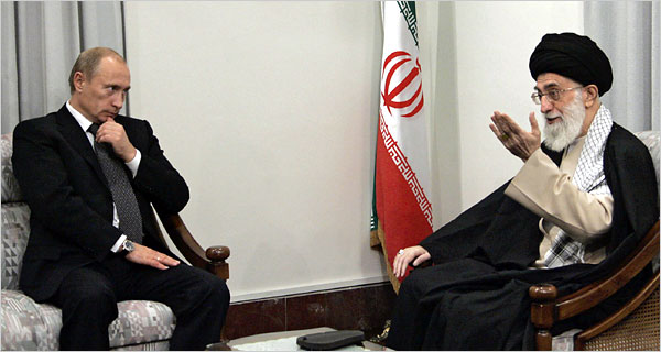Russia Iran Putin Khameini
