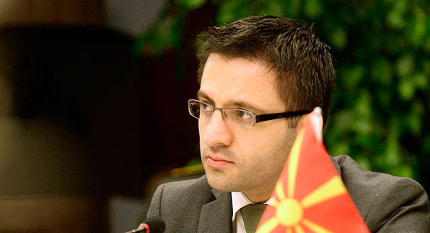 Macedonian Defense Minister Fatmir Besimi met at the Pentagon on Monday