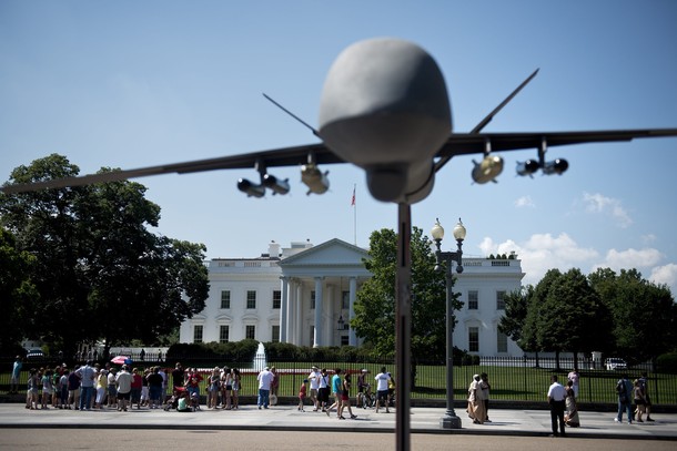 Drone Model at the White House