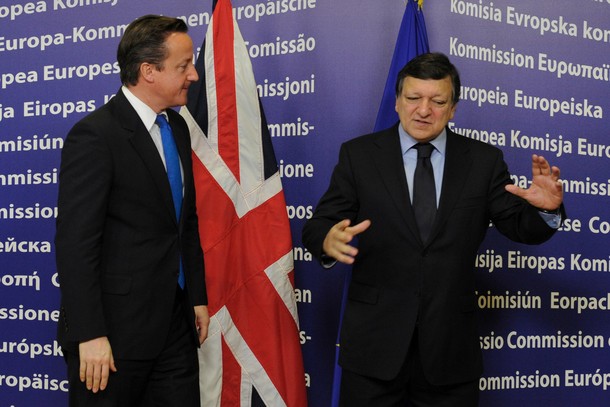 David Cameron and Jose Barosso