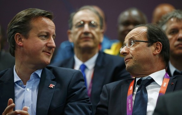 Hollande and Cameron Olympics