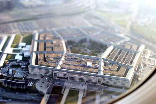 Pentagon tilt shift
