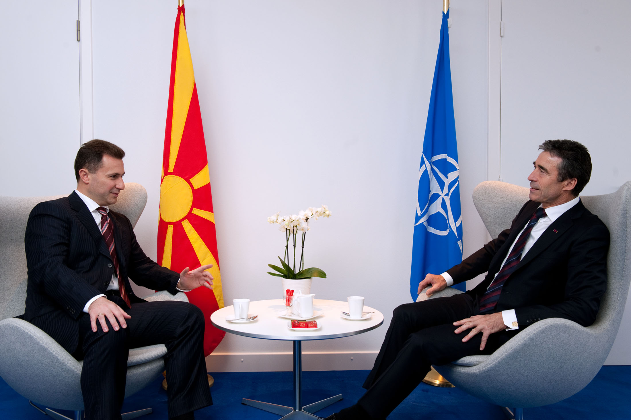 Macedonian PM visits NATO