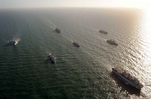 Exercise Joint Warrior fleet 2013