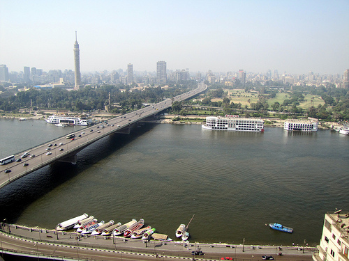 Nile river in Cairo