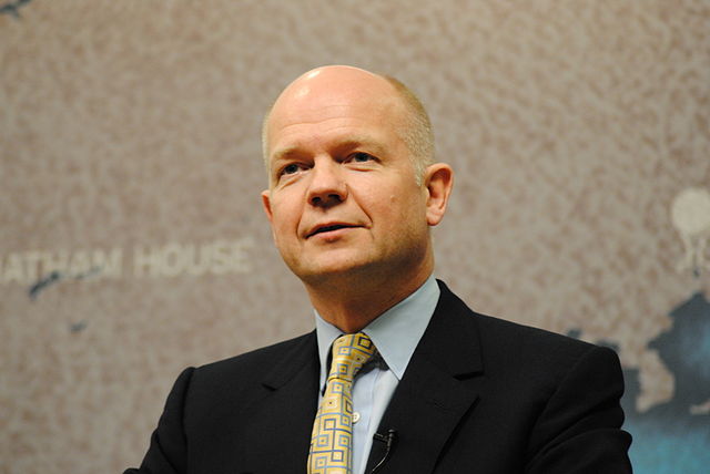 UK Foreign Minister William Hague
