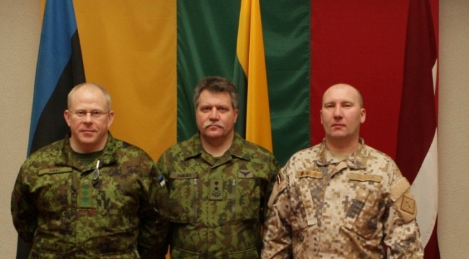 Commanders of Baltic States Land Forces
