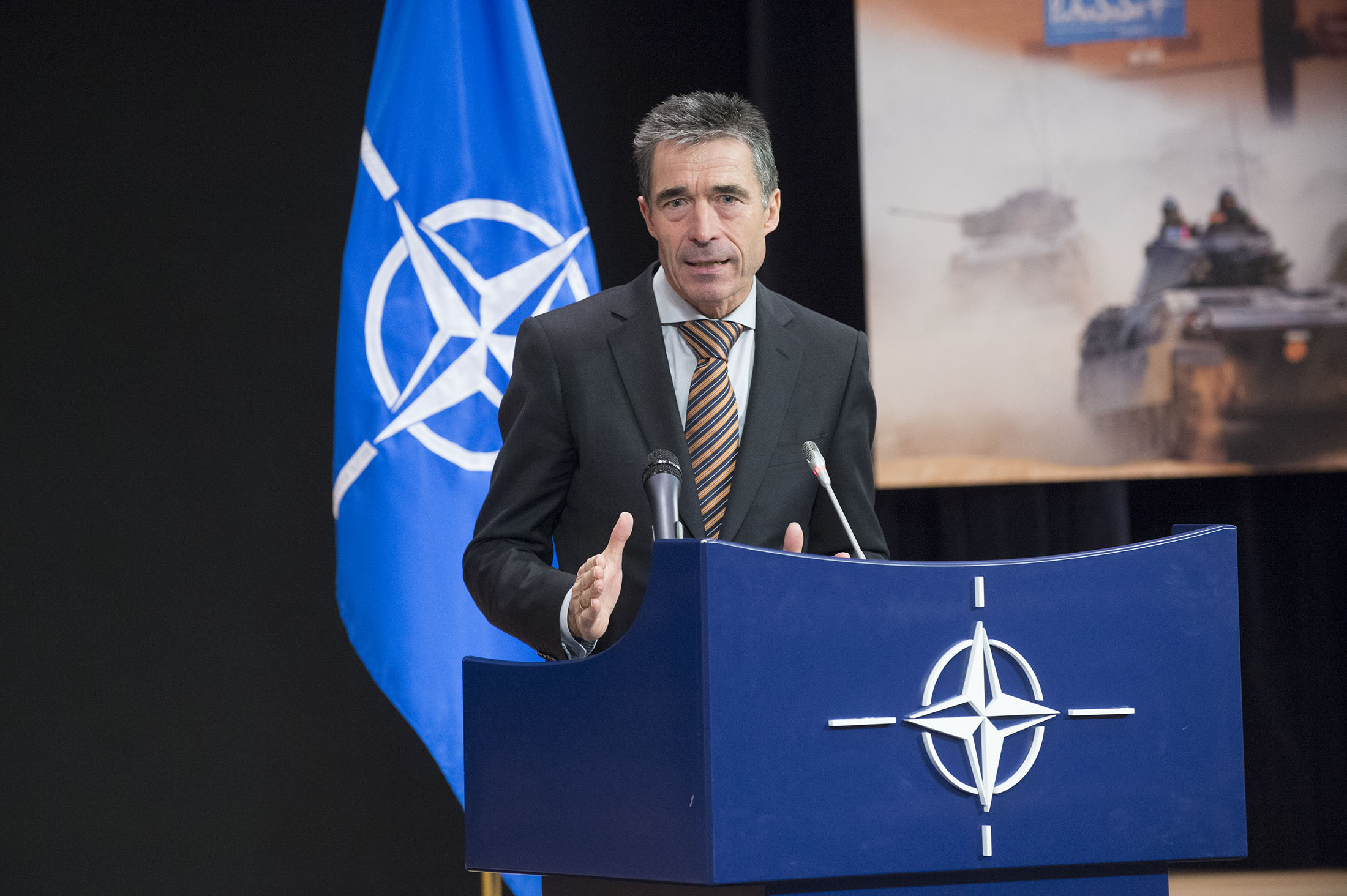 NATO Secretary General Anders Fogh Rasmussen, December 5, 2012