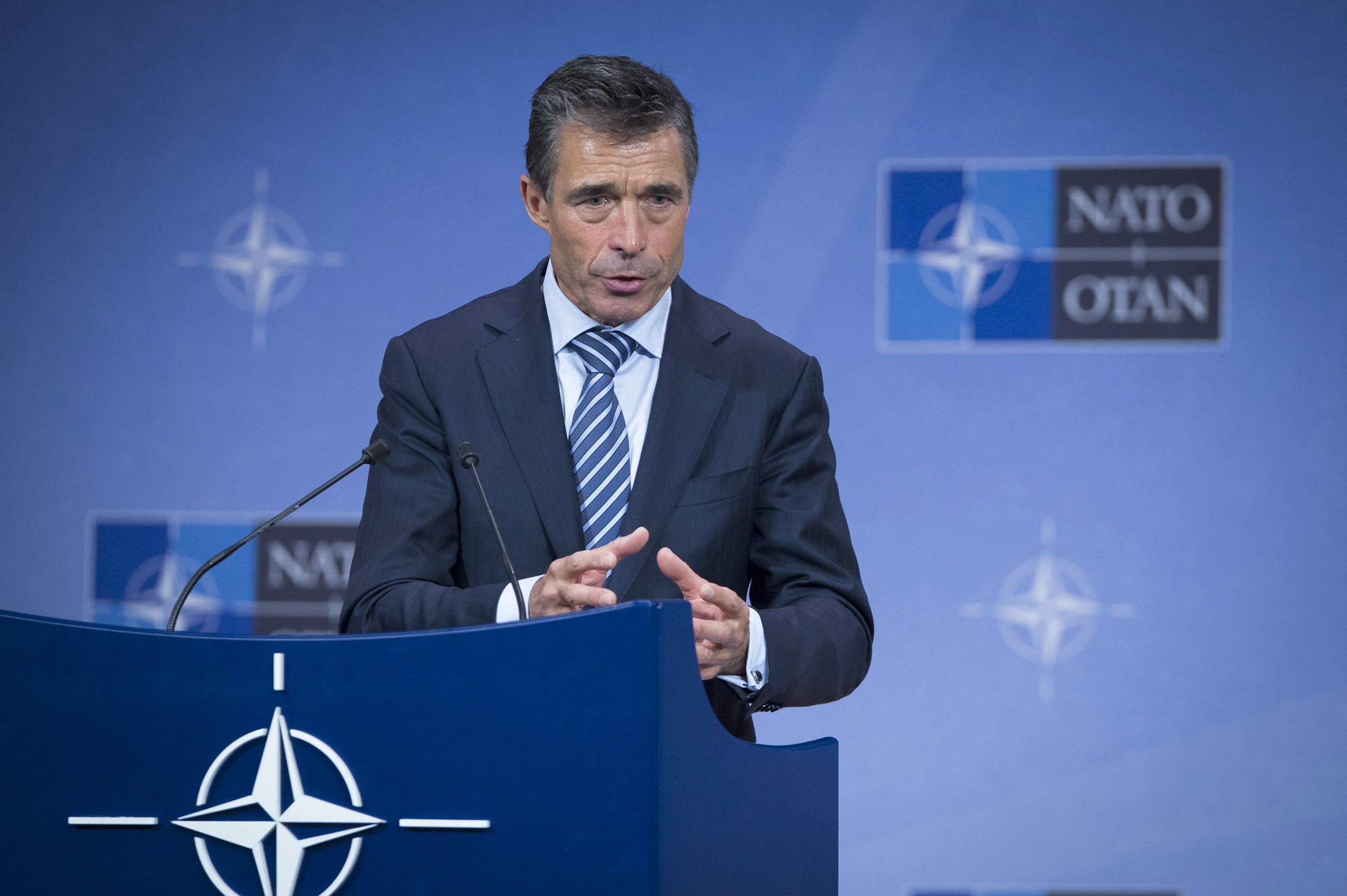 NATO Secretary General Anders Fogh Rasmussen, June 4, 2013