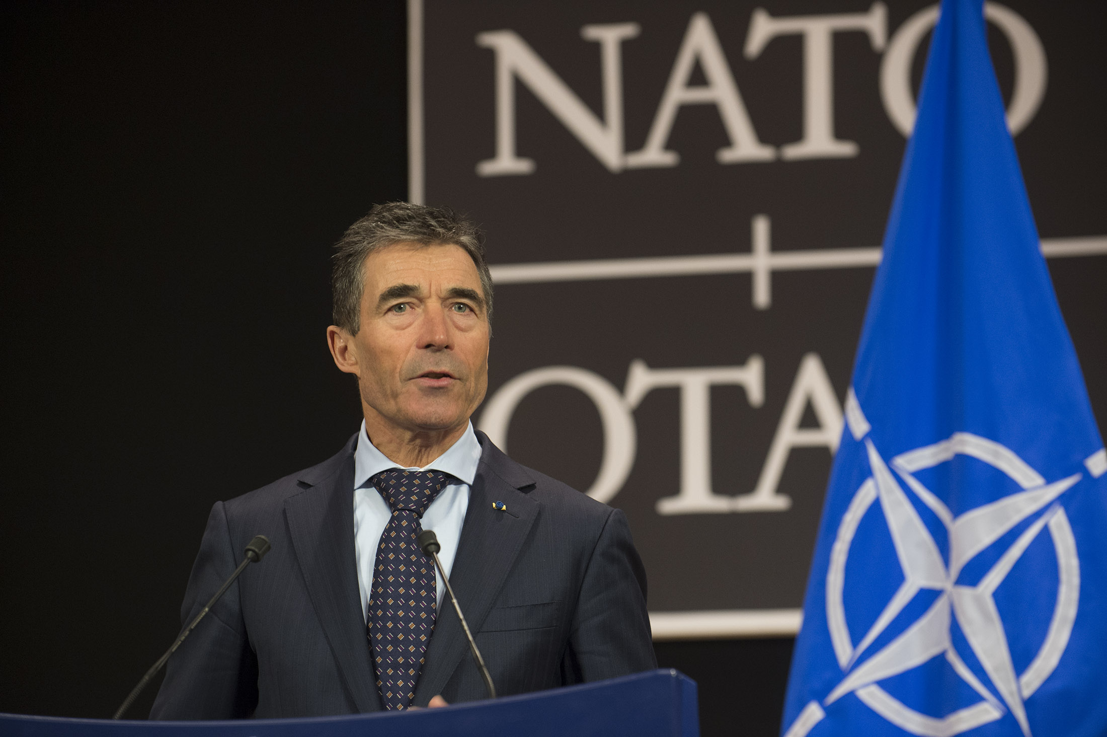 NATO Secretary General Anders Fogh Rasmussen, March 18, 2013