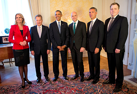 President Obama and Nordic leaders