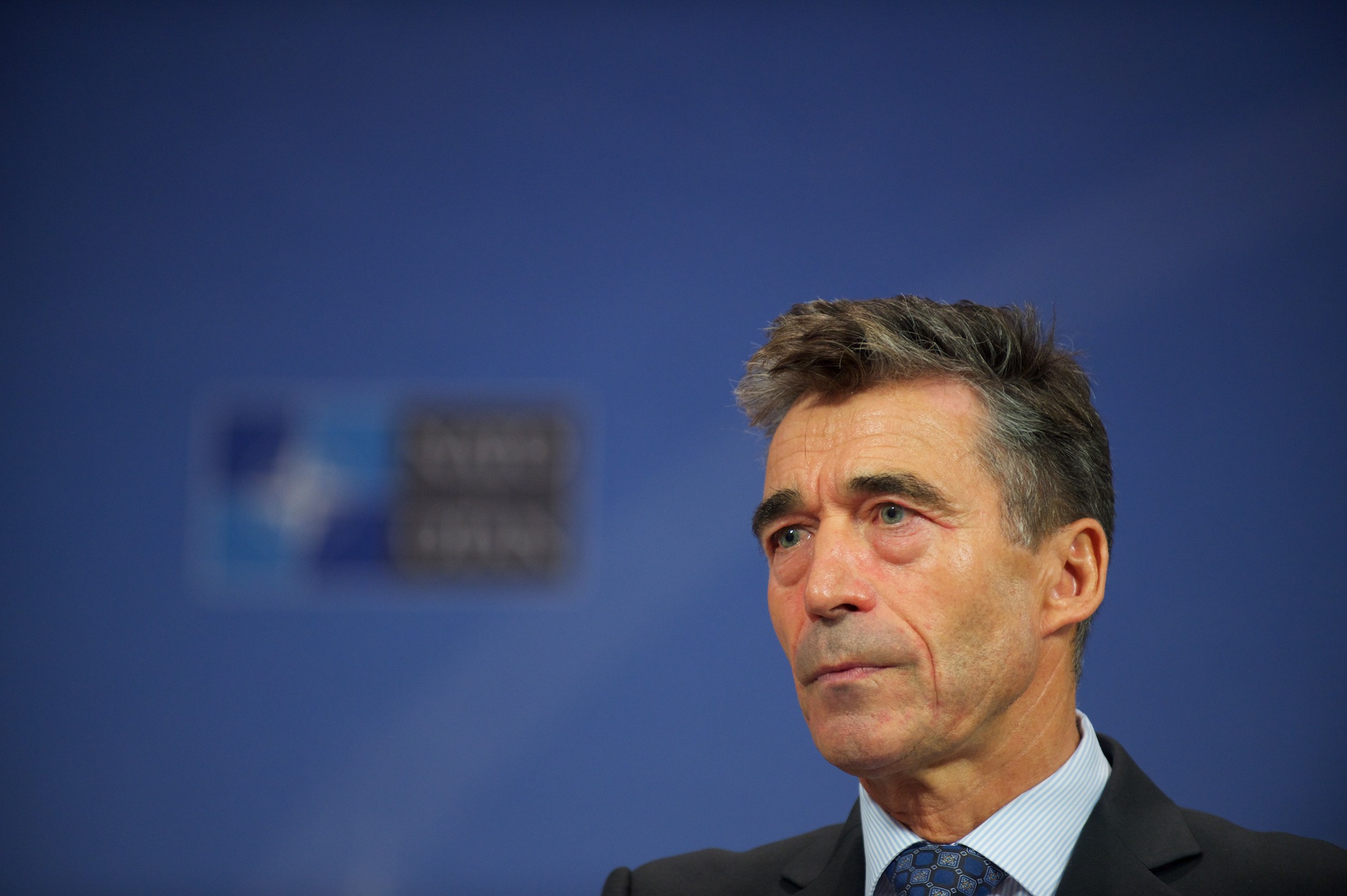 NATO Secretary General Anders Fogh Rasmussen, October 10, 2013