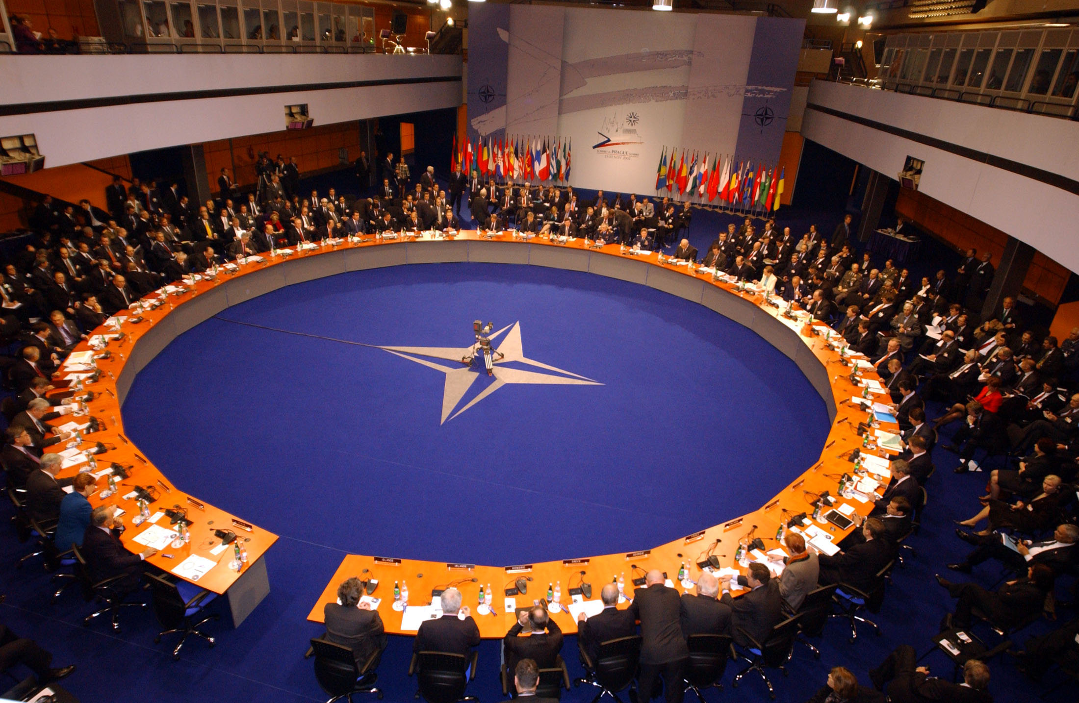 NATO summit in Prague 2002