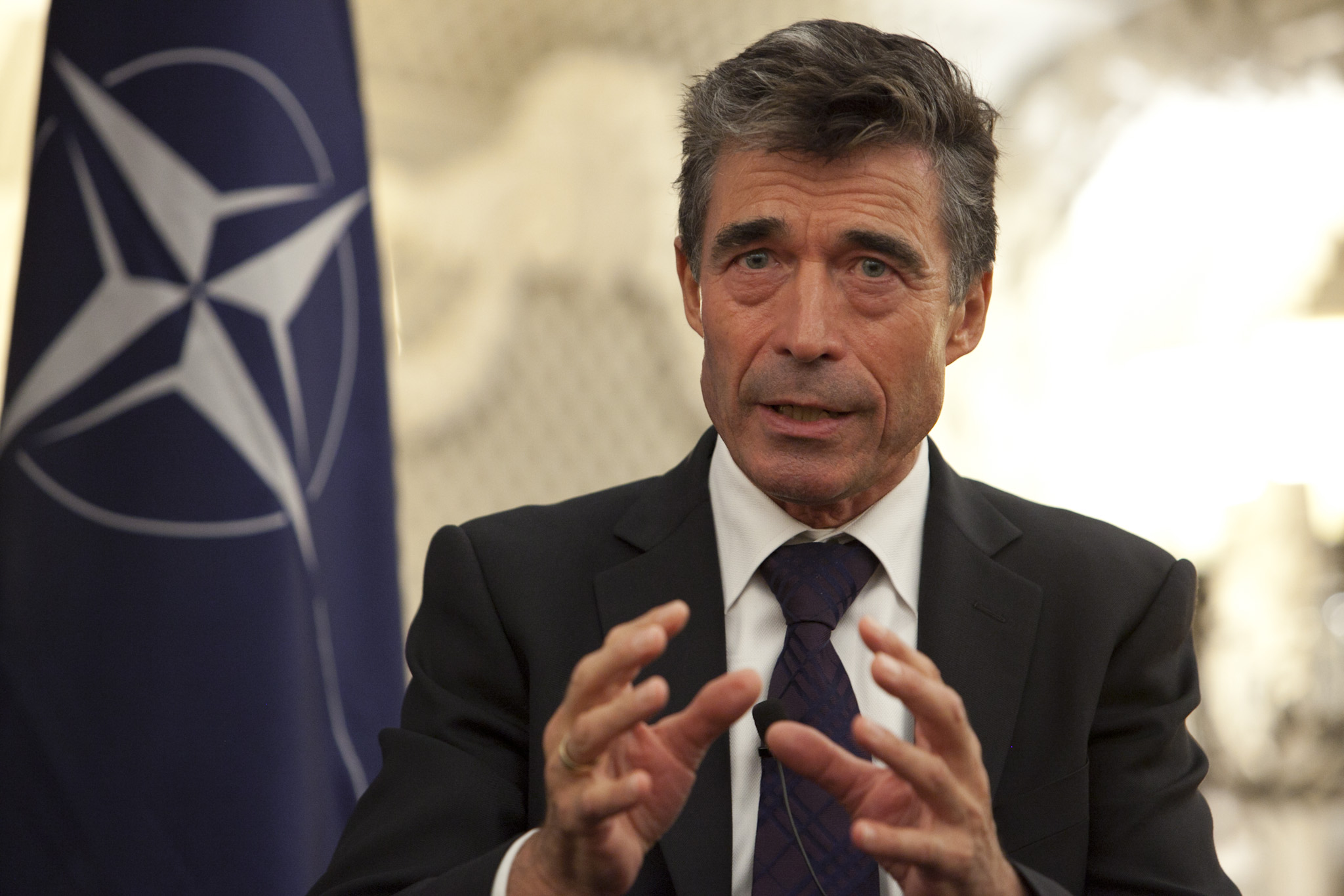 NATO Secretary General Anders Fogh Rasmussen, Sept. 30, 2013