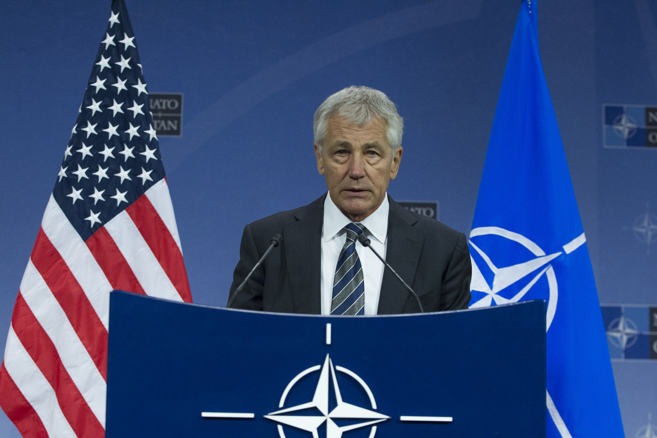 Secretary of Defense Chuck Hagel, October 23, 2013