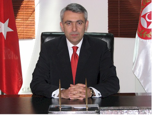 The head of Turkey's Undersecretariat for Defense Procuremen Murad Bayar
