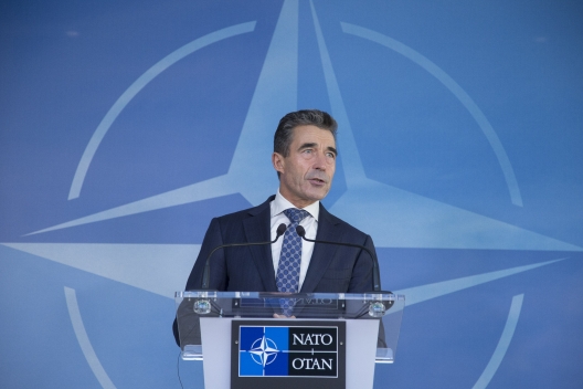 NATO Secretary General Anders Fogh Rasmussen, October 22, 2013