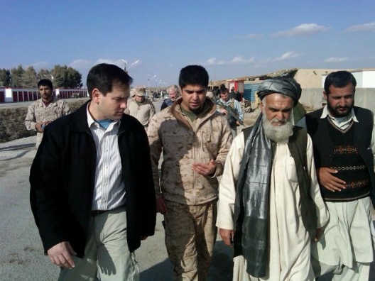 Senator Marco Rubio in Afghanistan, January 16, 2011