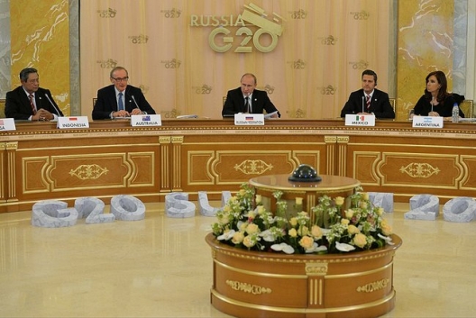 G 20 Meeting in St. Petersburg