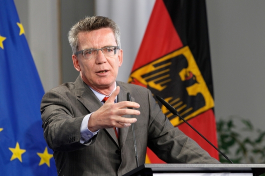 Germany's former defence minister Thomas de Maiziere