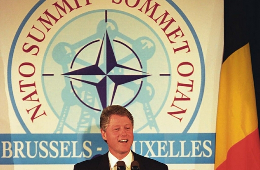 President Bill Clinton at the 1994 NATO Summit 