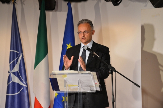 Italian Defense Minister Mario Mauro