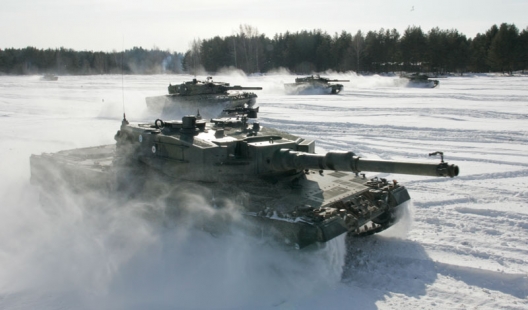 Finnish Army has been operating Leopard tanks since 2003