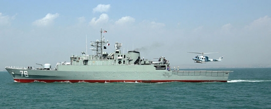 Iranian frigate Jamaran