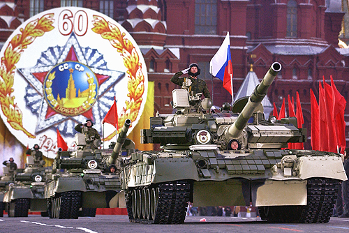 Victory Day Parade in Moscow, May 9, 2005