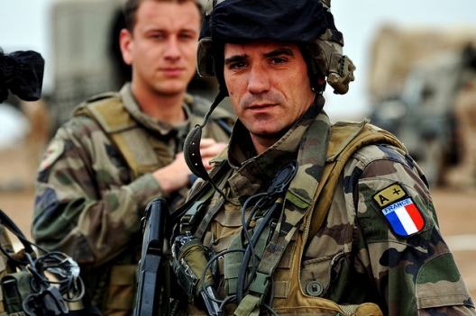 French soldier in Afghanistan, Feb. 7, 2010