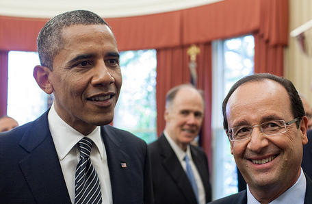 President Barack Obama and French President François Hollande, May 18, 2012