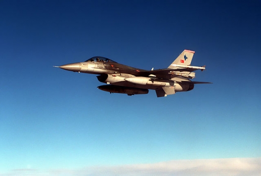 Turkish F-16 jet