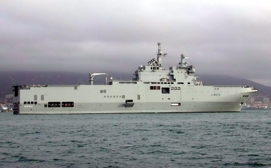 France's Mistral warship, November 25, 2006