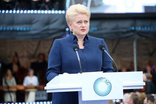 Lithuanian President Dalia Grybauskaite, July 5, 2013