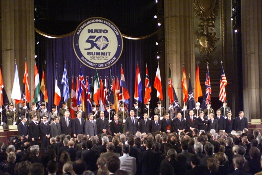 New members welcomed at 1999 NATO Summit