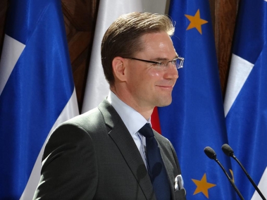 Finnish Prime Minister Jyrki Katainen
