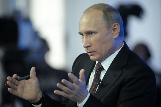 Russian President Vladimir Putin, April 17, 2014