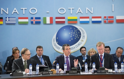 NATO preserves "Europe's peace and security"