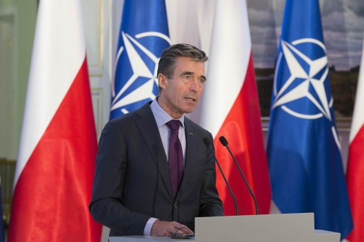 NATO Secretary General Anders Fogh Rasmussen, May 8, 2014