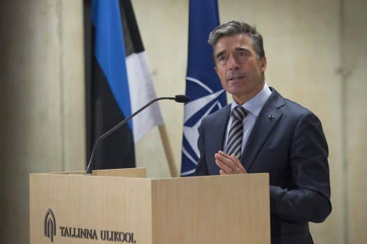 NATO Secretary General Anders Fogh Rasmussen at Tallinn University, May 9, 2014