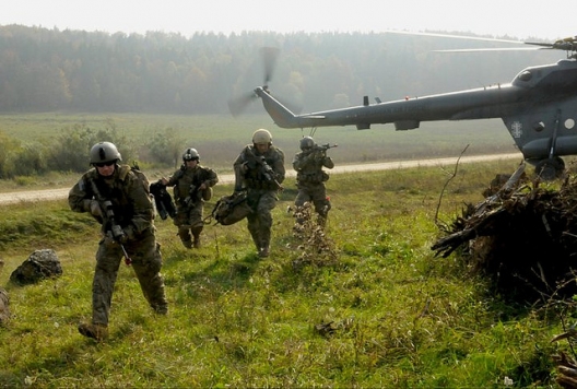 US and Polish special operations forces training, Sept. 23, 2011