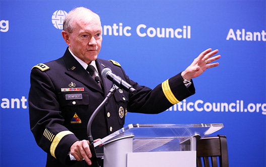Chairman of the Joints Chiefs of Staff General Martin Dempsey, May 14, 2014
