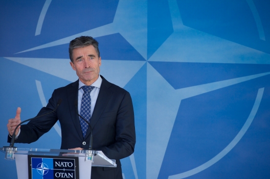 NATO Secretary General Anders Fogh Rasmussen, April 16, 2014