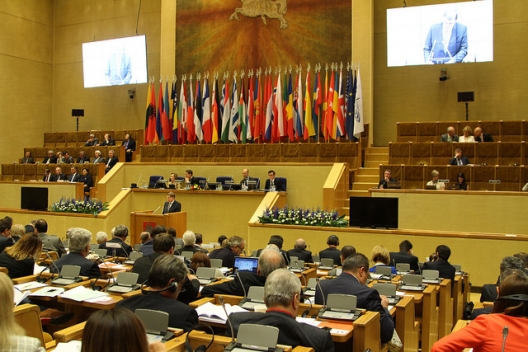 NATO Parliamentary Assembly in Vilnius, June 1, 2014