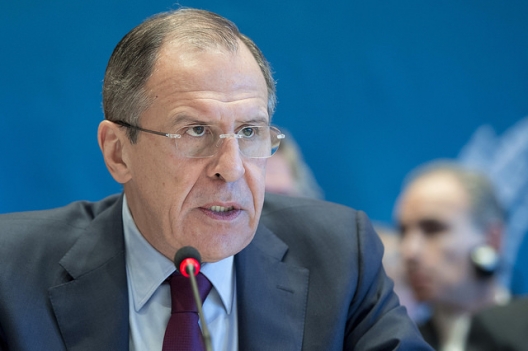 Russian Foreign Minister Sergei Lavrov, Jan. 22, 2014