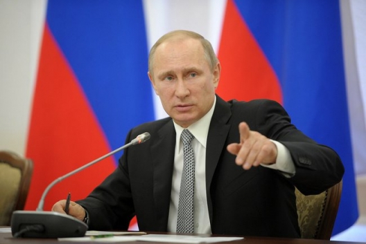Russian President Vladimir Putin, April 28, 2014